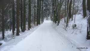 Wanderweg in Kornbach